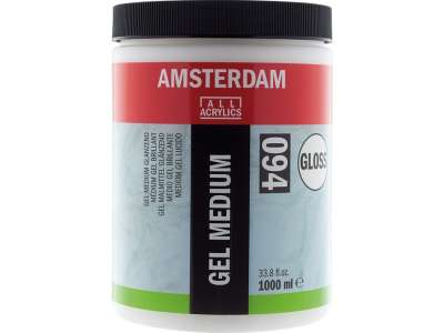 Fényes médium zselé AMSTERDAM 1000ml (AMSTERDAM)