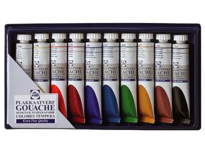 Temperák GOUACHE TALENS SZETT 10x20ml (Temperák Royal Talens 10x20ml)