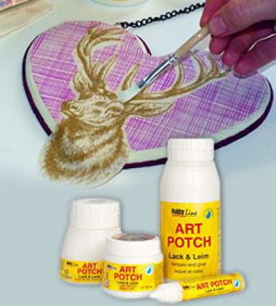 Lakk és ragasztó HOBBY Line ART POTCH Varnish & Glue - 150 ml / 250 ml | különböző térfogatok