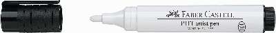 Filctoll Art Pen PITT vastag - 101 fehér (Faber Castel - Filctollak Art)