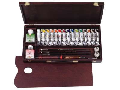 Akrilfesték készlet Rembrandt Professional 15x40ml + kiegészítőkkel