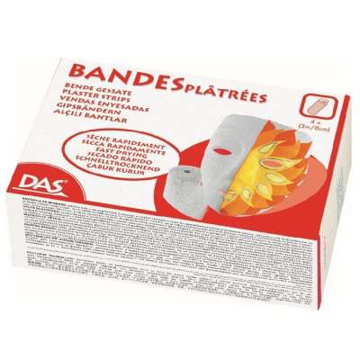 Modellező szalagok DAS Plaster Strips / 4x 3m/8cm (Modellező szalagok)