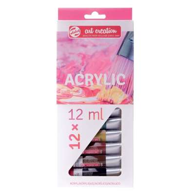Akrilfestékek art creation / szett 12 x 12 ml (Akrilfesték szett Talens)