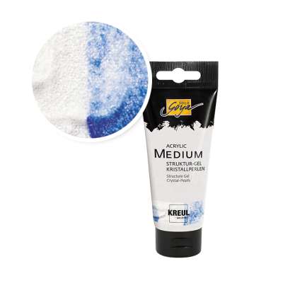 Akril struktúr zselé Solo Goya Crystal-Pearls 100 ml (akril struktúr)