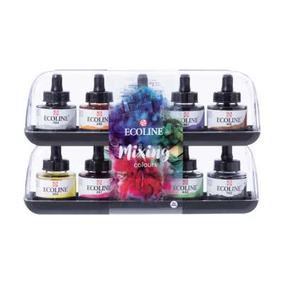Akvarell festékek Ecoline Mixing Colours szett / 10 x 30 ml (akvarell)