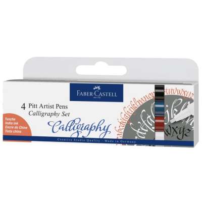 Kalligrafikus tollak Faber-Castell Pitt / 4 db (Pitt kalligrafikus)