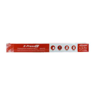 Transzfer papír X-Press It tekercsben 3.7 m | különböző színek