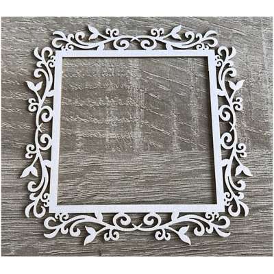 Karton dekoratív kivágás – keret – 1 db (Karton kivágás)