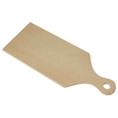 Dekorálható nyeles fa vágódeszka 34.5 cm (Nyeles fa vágódeszka)