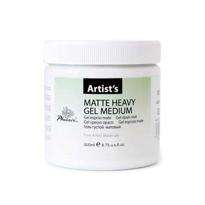 Matt médium zselé Heavy 500 ml (Sűrű akril médium)