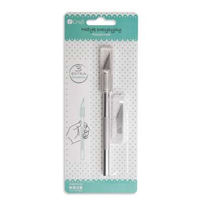 Kivágó kés három pengével (Kivágó kés keszlet)