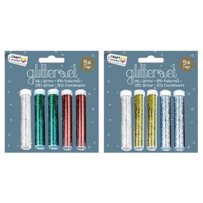 Csillámpor Craft Sensations 5 x 5 gr | különböző színek (csillámpor)