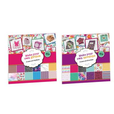 Craft Sensations kreatív szett scrapbooking-ra - 24 lap | különböző dizájnok ()