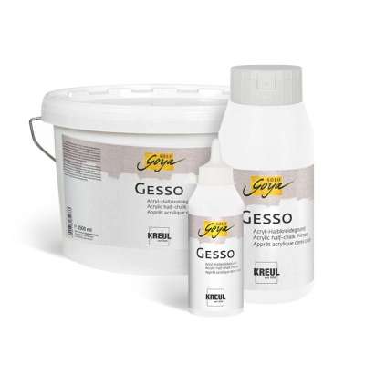 Alapozó Solo Goya Gesso Primer fehér - KREUL | különböző űrtartalom