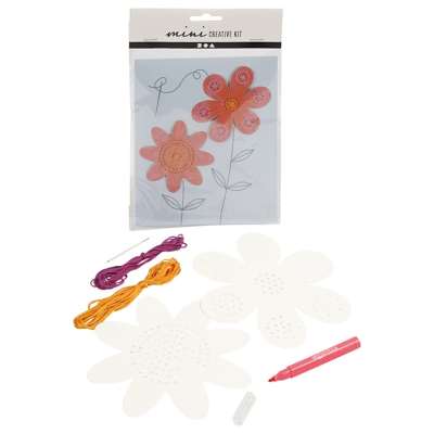 Kreatív készlet gyerekeknek Flowers (kreatív készlet gyerekeknek)