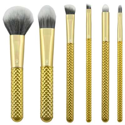 Kozmetikai ecsetek fémes arany készlet (ecset készlet makeup-ra )