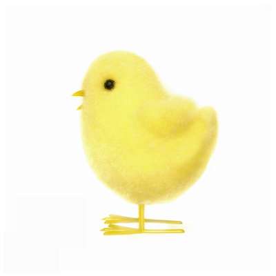 Húsvéti csibe 7.5 cm (húsvéti dekoráció)