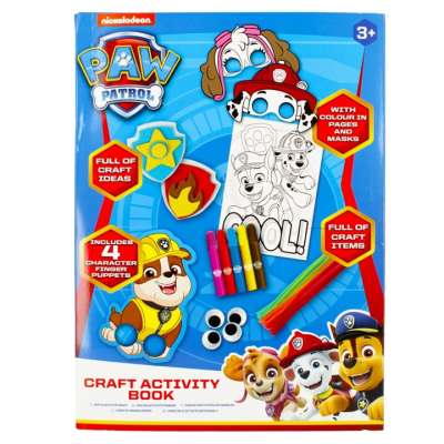 Paw Patrol kreatív készlet (tevékenységi könyv)