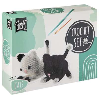 Kreatív horgoló készlet  | macska (horgoló készlet)