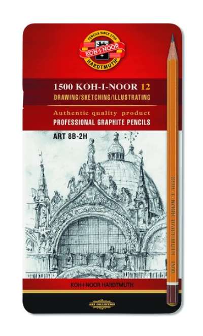 ART KOH-I-NOOR grafit ceruza készlet / 12 részes (KOH-I-NOOR grafit)
