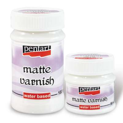 Matt lakk. vízbázisú PENTART | különböző térfogatok (lakk PENTART)