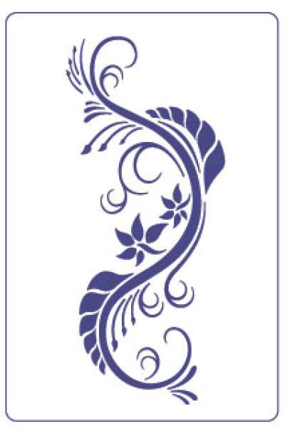PENTART sablon A5 - Ornaments S20 (hobbi kellék)