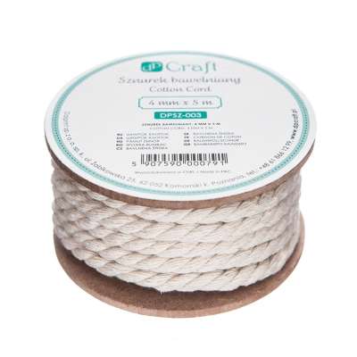 Pamut kötél 4 mm x 5 m (pamut kötél )