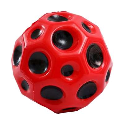 Fidget Crater Ball antistressz labda | piros (antistressz pattogó labda)