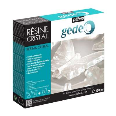 Színtelen kristály gyanta Pebeo Gedeo | különböző térfogatok