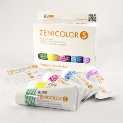 Szappanfestékek Zenicolor 5 db (Szappanfestékek )