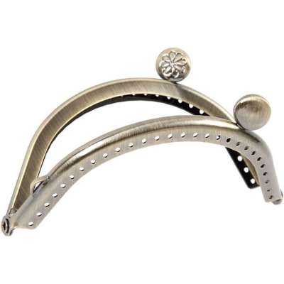 pénztárca klip/ keret 8 cm (Keret pénztárca készítéséhez)