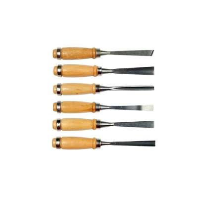 Faragószerszám fa véső / 6 db készlet CHWCS09 (véső készlet)