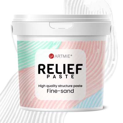 3D relief modellező paszta ARTMIE | finom homok különböző kiszerelések