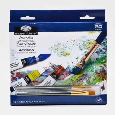 Akrilfestékek ARTIST Paint 18x12ml  (festőszett Royal & Langnickel )