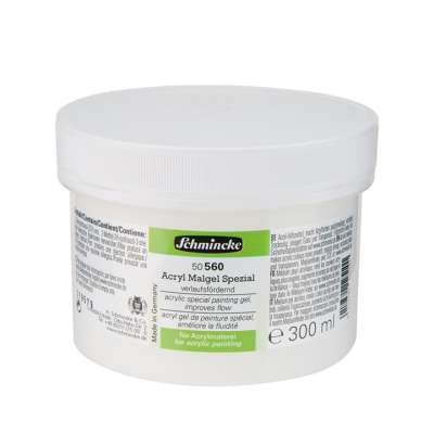 Schmincke gél médium akril festékekhez 300 ml (speciális akril gél)
