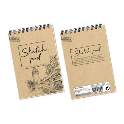 Vázlattömb Craft Sensations 11x16.5 cm – 80 lapos (Vázlattömb)
