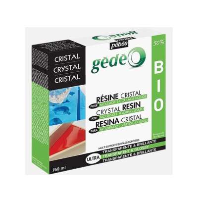 Bio színtelen kristálygyanta Pebeo - 750 ml (gyanta ékszerekhez és dekor)