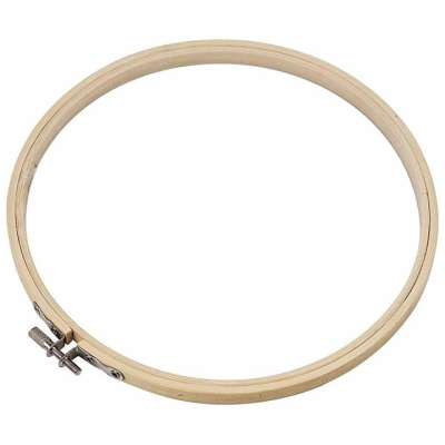 Hímzőkeret - 20 cm (Hímzőkeret fából)