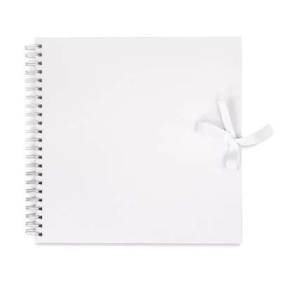 Scrapbooking album fehér | különböző méretben (Könyv dekorálásra)