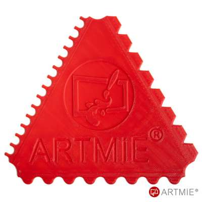 ARTMIE újrahasznosítható spatula/fésű 3 az 1-ben | minta 1