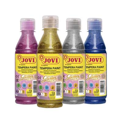 Folyékony csillámos temperafesték JOVI 250 ml | különböző árnyalatok