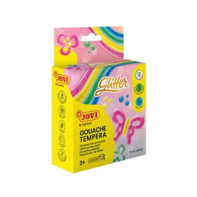 JOVI csillogó temperafestékek 4x35 ml
