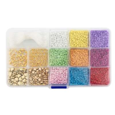 Gyöngykészlet és kiegészítők ékszerkészítéshez