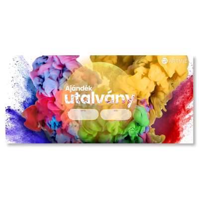 Ajándékutalvány művészeti és kreatív kellékekre 