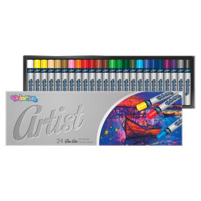 Kerek olajpasztell Colorino Artist 24 db