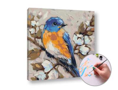 Festés szám szerint SÝKORKA | low difficulty