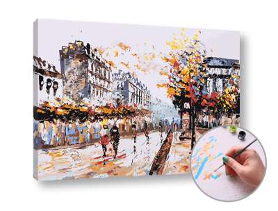 Festés számok szerint STREET | high difficulty