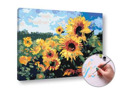 Festés számok szerint SUNS ON THE BOW | low difficulty