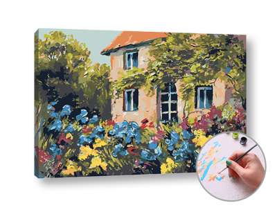 Festés számok szerint MAGIC HOUSE | medium difficulty