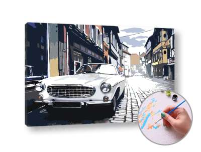 Festés számok szerint CITY FOUR | low difficulty